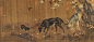 郎世宁——《神犬图》花鸟骏犬 镜心欣赏  |  <br/>清|郎世宁(1688-1766)，意大利米兰人，原名朱塞佩·伽斯底里奥内，清康熙54年(1715)作为天主教耶稣会修道士来中国传教，后入宫如意馆，清宫十大画家之一，历经康、雍、乾三朝，极大影响了康熙后的清代宫廷绘画和审美趣味。 