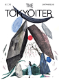 集結日本插畫家創作的 The Tokyoiter 雜誌封面 | MyDesy 淘靈感