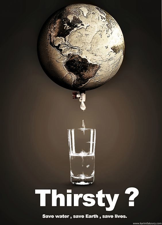 Save Water Advertise...