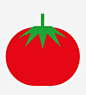 红色番茄矢量图免抠素材_新图网 https://ixintu.com 卡通手绘 番茄 红色 食物蔬菜 矢量图