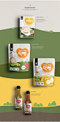 MiznCo Infants Foods Package Design on Behance