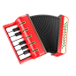 Free Accordion  3D Icon