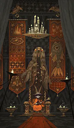 Throne Room : Another piece for a project in progress.