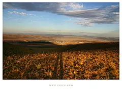 白马秋风塞上_内蒙古_黄河上下_光影天下_数码生存-小林的摄影设计手绘文字