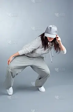 注视镜头,现代,舞者,垂直画幅,美,女人,美人,嘻哈,霹雳舞