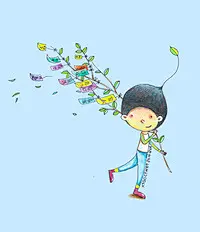 那颗星-找到属于自己的美好-儿童插画-作品辑-插画家园