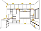 #实用#！！！家中嵌入式的柜体设计参考尺寸，马住，以后总能用的到