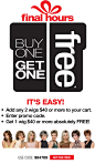 BUY ONE WIG, GET ONE WIG FREE
