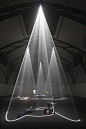 Anthony McCall  Various works like Meeting You Halfway or Describing a cone  2009: