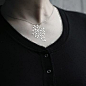 台湾Moorigin卯设计首饰:白钢项链&耳环 | Magibuy美奇#饰品# #项链# #创意设计#