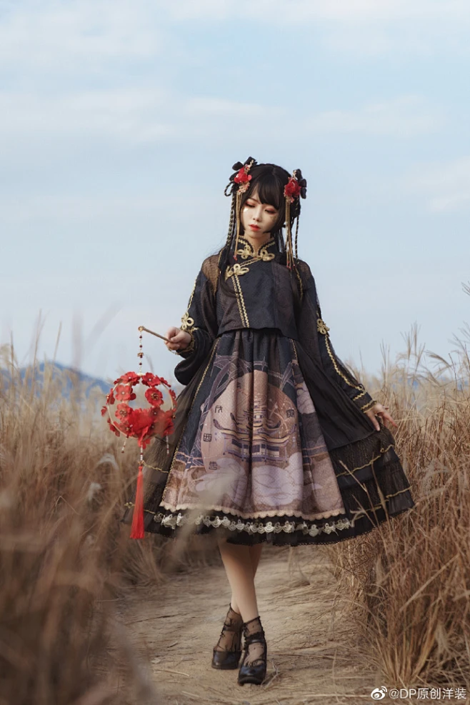 [cp]#图透# Lolita原创设计超话#lolita柄图##新年lolita##lolita##lolita上新##lolita装扮 ...