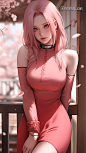 #NARUTO (M04C1,2) Sakura Haruno - namakxin的插画