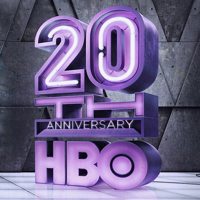 HBO Asia电影频道20周年宣传海报...