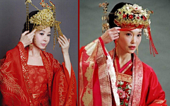 《古物影语》采集到影视角度:古装新娘