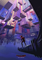 [米田/主动设计整理]Spider-Man: Into the Spider-Verse Fan Art