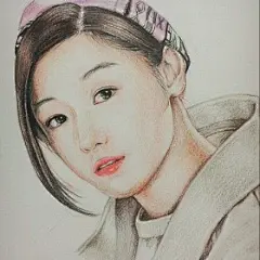 清新淡雅的人像插画，拿去做头像｜来自韩国插画师Haneunseo(转)@北坤人素材