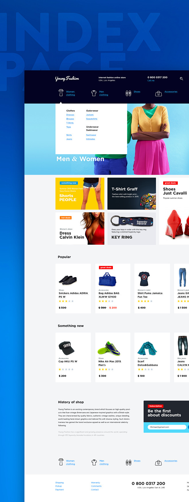 Fashion clothing E-c...