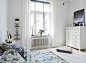 白茶™ » 简单家居生活杂志 » 58平米蓝白清新的公寓
