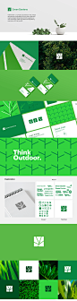 GreenGardens Brand Identity Design. : GreenGardens is a Saudi company, based in Riyadh. It's specialized in retail, design and execution of landscaping. The company offers creative designs for its elite clients segment. 