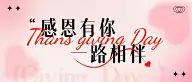 感恩节节日祝福弥散光风公众号首图