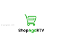ShopAgdRTV购物网  购物网站logo 购物车 超市 网店 手推车 S字母 商标设计  图标 图形 标志 logo 国外 外国 国内 品牌 设计 创意 欣赏