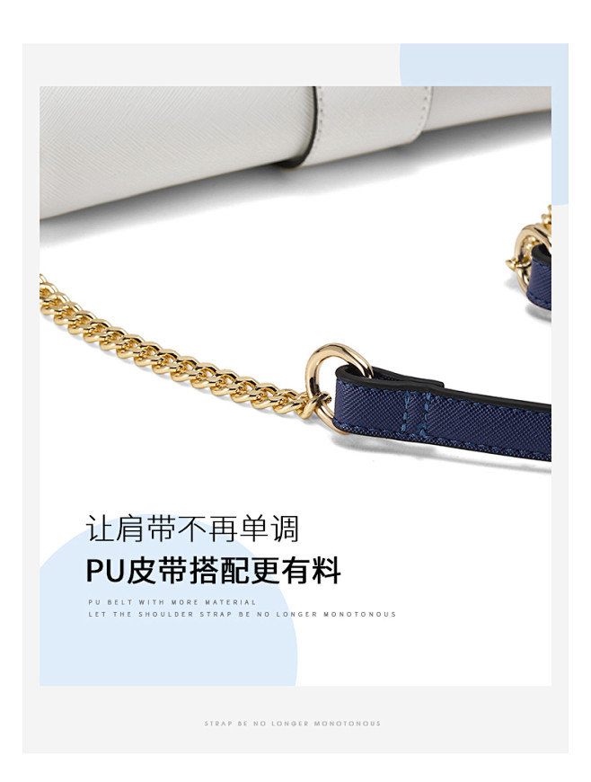 小包包女2018新款潮韩版百搭单肩链条斜...