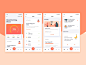 Ui ux health app mobile