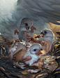 rudy-siswanto-griffon-hatchling-color