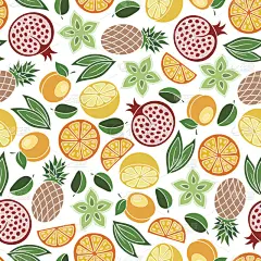 热带水果,背景,李子,菠萝,石榴,桃,西瓜,美,纺织品,素食