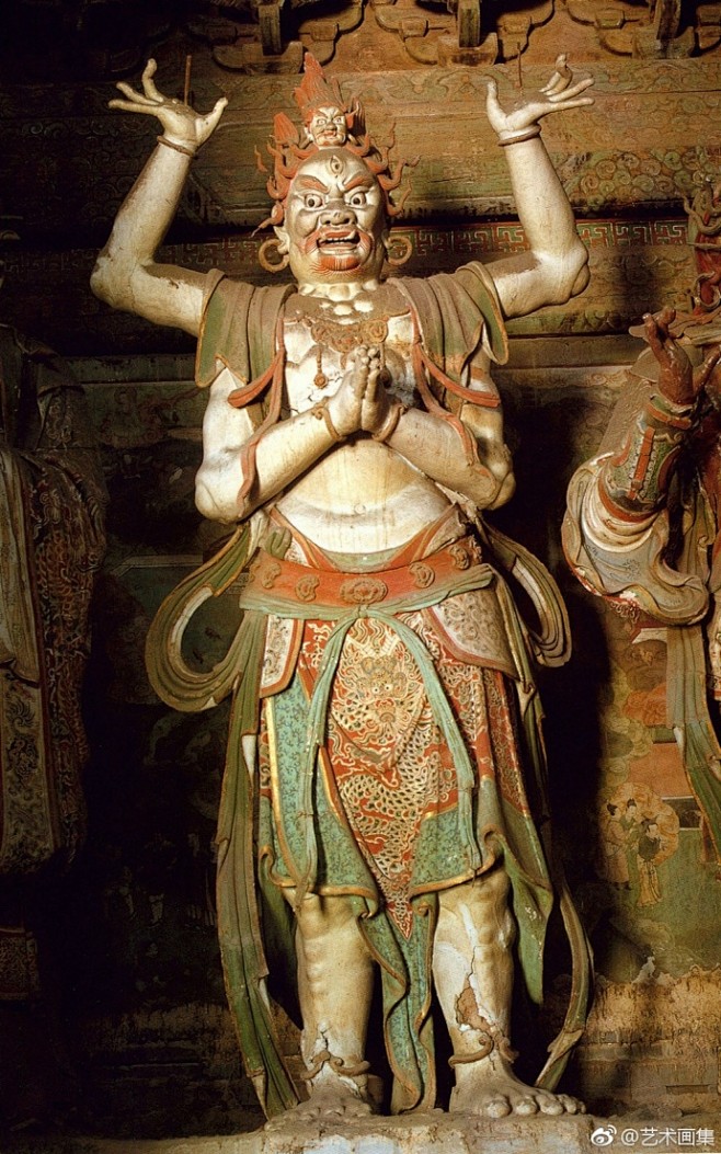 明代二十八诸天像 北京海淀大慧寺   ​...