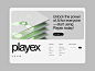 Playex - AI Website by Herdetya Priambodo ✱ for Plainthing Studio on Dribbble