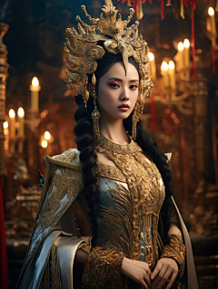 小钻风CG采集到AI · 真实 - 女
