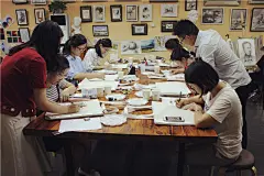 缤意画苑DIY手绘帆布包活动回顾