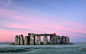 Stonehenge at Dawn, Wiltshire, England