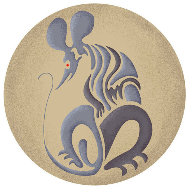 个性十二生肖鼠