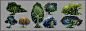 Forest Trees - Concepts by *CityState on deviantART