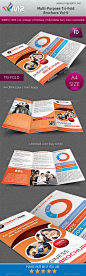 Multipurpose Business Tri-Fold Brochure Vol-09 - Corporate Brochures