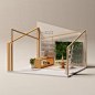 Booth Design for The Botanik by 2xr Design