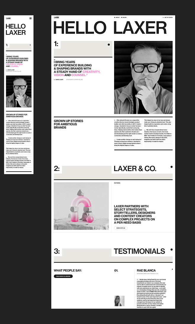 brand identity story...