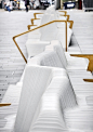瑞典，商业空间中的人气坐凳 / White Arkitekter – mooool木藕设计网