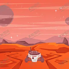 火星背景 【酷图网】火星背景,火星壁纸,火星表面,火星地貌,八大行星,太阳系,地行星,红色星球,宇宙,玛尔斯,类地行星,天文学,