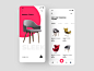 Modern furniture ecommerce application best shot colorpalette colors i