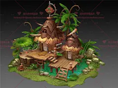游戏美术素材/3D角色场景地编参考图片/大师作品/手绘上色/CG原画-淘宝网