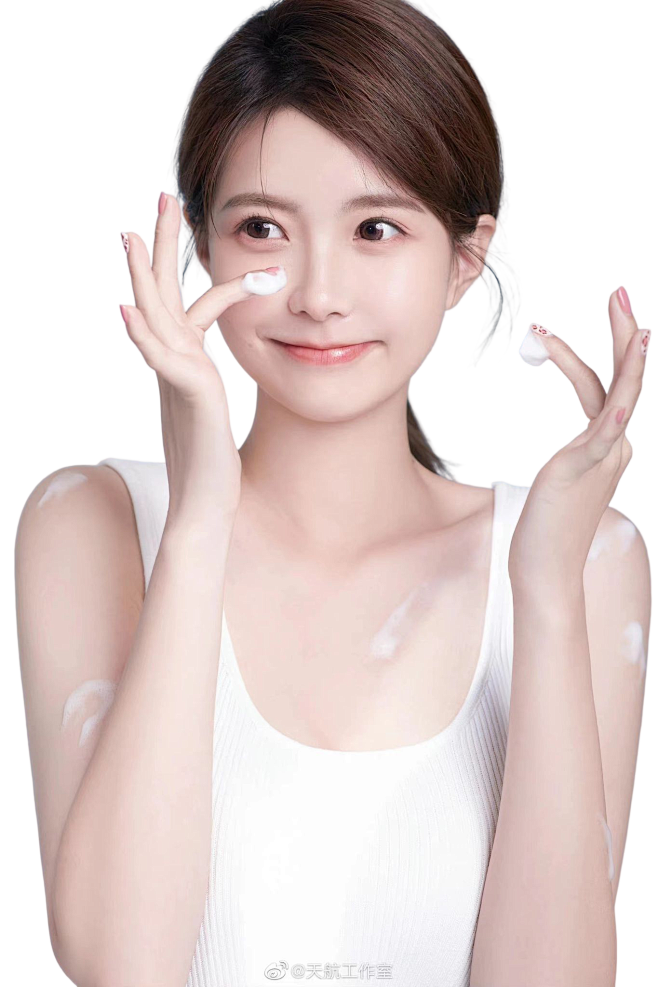美容医美护肤美业模特免抠
