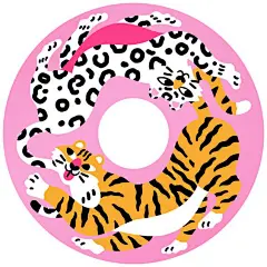 2022年 虎年 小老虎 插画 老虎