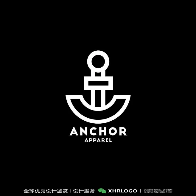 船锚LOGO精选合集#LOGO设计#标志设计#品牌设计 (28)-花瓣网