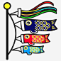 三色鲤鱼旗logo矢量图标_88ICON https://88icon.com 日本鱼旗 鲤鱼旗 和风 日本文化 五月五日 男孩节 logo 图标 文化