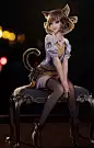 动漫 1272x2000 动漫女孩 幻想女孩 猫女孩 猫耳朵 猫尾巴 动漫尾巴
