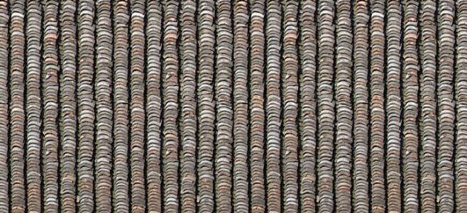 3张古建瓦片贴图