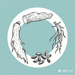 麻辣粉丝包采集到药材